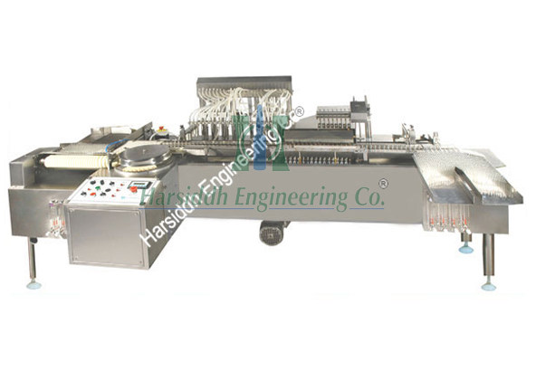 高速八头立式安瓿灌装封口机